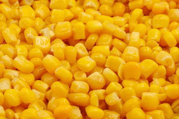 Żółte Naturalne Nasiona Kukurydzy Tło Tekstury — Zdjęcie stockowe