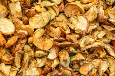 Kurutulmuş elma arkaplan dokusu