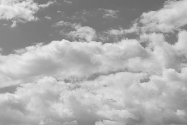 Siyah ve beyaz fırtına dramatik bulut arkaplan dokusu