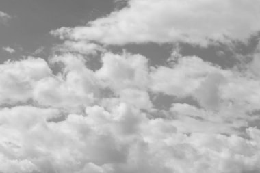 Siyah ve beyaz fırtına dramatik bulut arkaplan dokusu