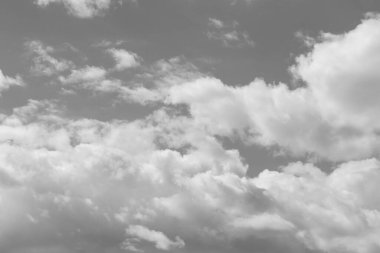 Siyah ve beyaz fırtına dramatik bulut arkaplan dokusu