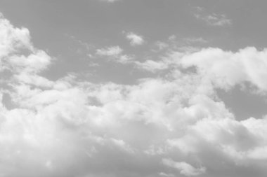 Siyah ve beyaz fırtına dramatik bulut arkaplan dokusu