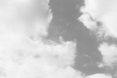 Siyah ve beyaz fırtına dramatik bulut arkaplan dokusu