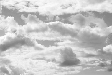 Siyah ve beyaz fırtına dramatik bulut arkaplan dokusu