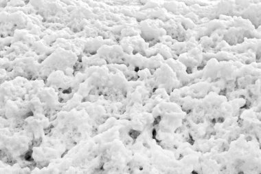 Beyaz köpüğün arkaplan dokusu yakın plan