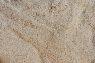 Plaj kum dokusu yakın plan