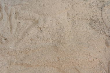 Plaj kum dokusu yakın plan