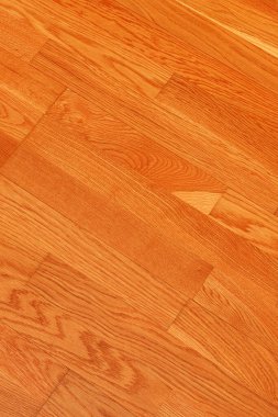 Kahverengi lamine zemin dokusu arka planı. Doğal ahşap parke.