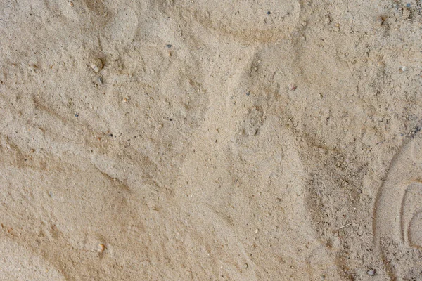 Plaj kum dokusu yakın plan