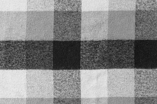 Zwart Wit Geruite Ruitstructuur Voor Achtergrond Tartan Textuur — Stockfoto