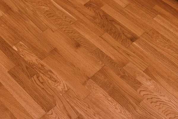 Kahverengi lamine zemin dokusu arka planı. Doğal ahşap parke.