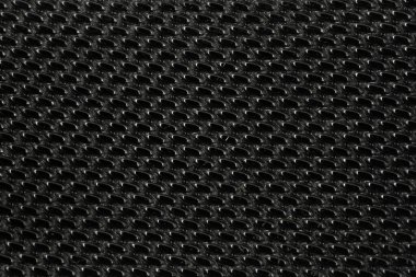 Yakından çekilmiş pürüzlü siyah metal desen arka planı