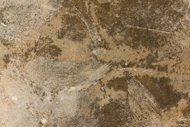 Bakırdan yapılmış paslı eski metal dokusu