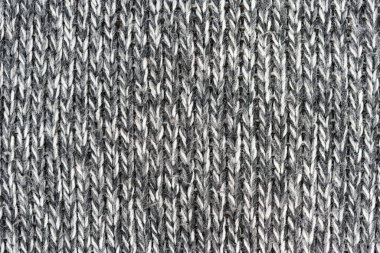 Örgü yün kumaş arka planının beyaz doğal dokusu. Beyaz pamuk kumaş, örülmüş tuval dokusu