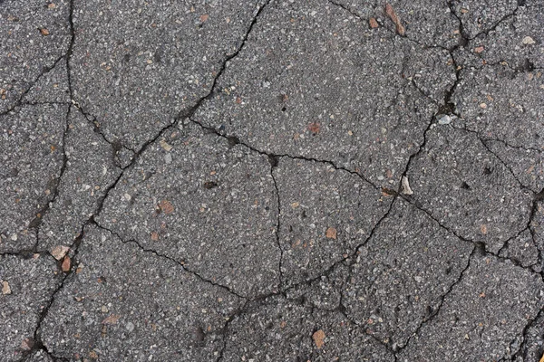 Old Broken Cracked Asphalt Texture Background — Stock Photo, Image