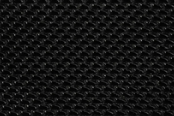 クローズアップ付きのラフなブラックメタルテクスチャの背景 — ストック写真