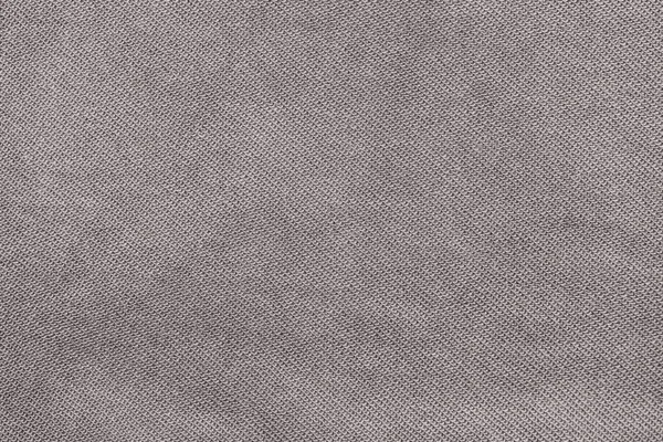 Örgü yün kumaş arka planının beyaz doğal dokusu. Beyaz pamuk kumaş, örülmüş tuval dokusu