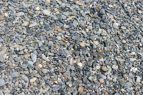 Fondo Piedra Camino Pequeño Negro Piedra Grava Oscura Textura Piedra —  Fotos de Stock