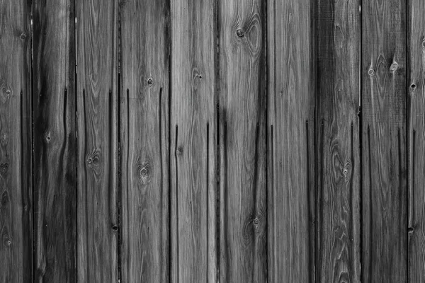 Black Wooden Board Fence Background Texture — Stock Photo, Image