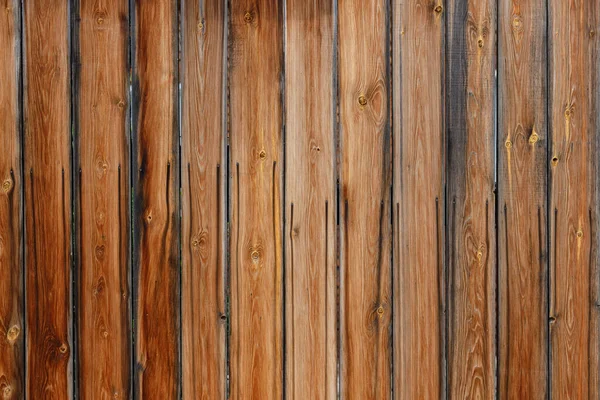 Brązowy Drewniany Deska Ogrodzenia Tekstury Tła — Zdjęcie stockowe