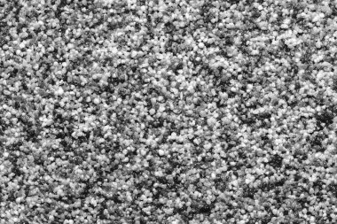 Doğal renkli mermer çip arka plan dokusu. İç ve dış kullanım için dekoratif mermer sıva. Kaba taneli taş. kuvars kumu