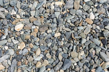 Küçük yol taşı zemin, çakıl taşı taş doku, granit, mermer.