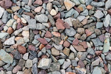 Küçük yol taşı zemin, çakıl taşı taş doku, granit, mermer.
