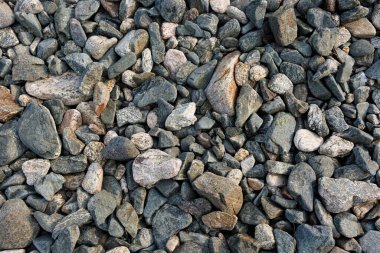 Küçük yol taşı zemin, çakıl taşı taş doku, granit, mermer.
