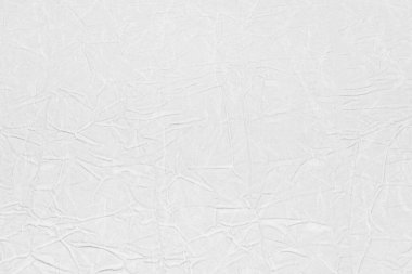 Beyaz buruşmuş deri dokusu. Gerçek deri altında katlanmış taklit kumaş. Geçmişi. Duvar Kağıdı