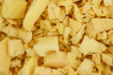 Sarı poliüretan köpük plastik arka plan dokusu. Yastık ve mobilya doldurma