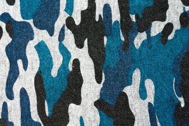 BLUE KARAHI KAMLARI FABRİK TEXTURE BACKground. Ordu ve av kıyafetleri