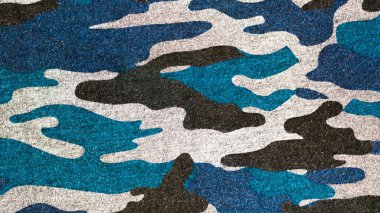 BLUE KARAHI KAMLARI FABRİK TEXTURE BACKground. Ordu ve av kıyafetleri