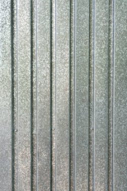Oluklu çinko metal doku arka planı. galvanize profil sayfası.