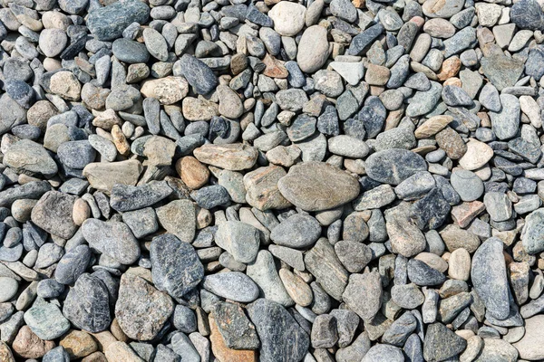 Small Road Stone Background Gravel Pebbles Stone Texture Granite Marble — Stock Photo, Image