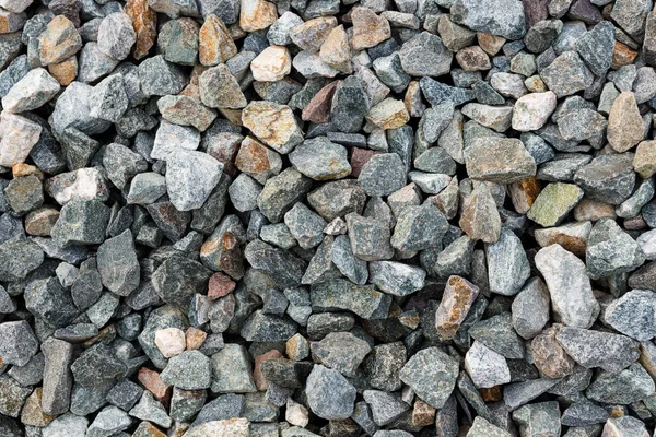 Pequeño Camino Piedra Fondo Grava Guijarros Textura Piedra Granito Mármol — Foto de Stock