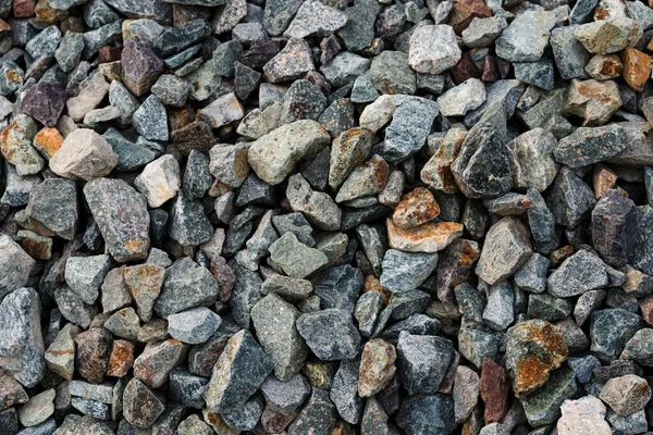 Pequeño Camino Piedra Fondo Grava Guijarros Textura Piedra Granito Mármol — Foto de Stock