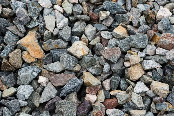 Pequeño Camino Piedra Fondo Grava Guijarros Textura Piedra Granito Mármol — Foto de Stock