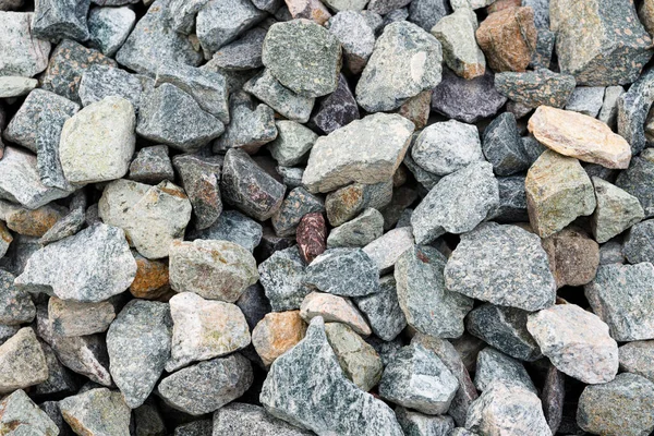 Pequeño Camino Piedra Fondo Grava Guijarros Textura Piedra Granito Mármol — Foto de Stock