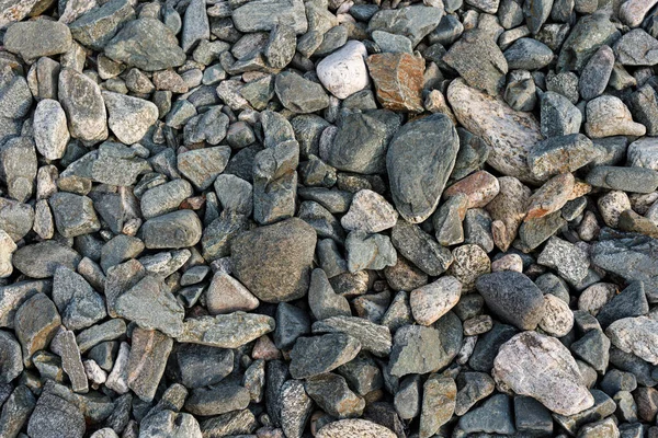 Pequeño Camino Piedra Fondo Grava Guijarros Textura Piedra Granito Mármol — Foto de Stock