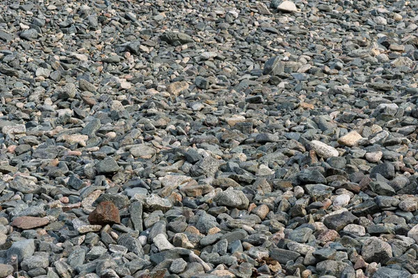 Latar Belakang Batu Jalan Kecil Kerikil Batu Tekstur Batu Granit — Stok Foto