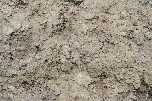 Textura Diferentes Camadas Argila Subterrânea Uma Pedreira Argila Argila Parede — Fotografia de Stock