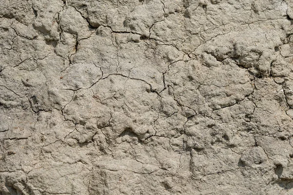 Textur Verschiedener Lehmschichten Untergrund Eines Steinbruchs Lehmwand Hintergrund Aus Nächster — Stockfoto