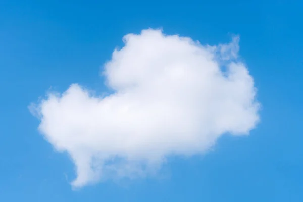 Mooie Cirrus Wolken Blauwe Lucht Een Zonnige Dag Achtergrond Textuur — Stockfoto