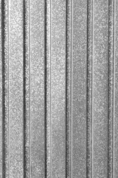 波纹锌金属纹理背景 镀锌板材 — 图库照片