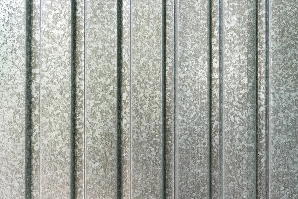 Fondo Textura Metal Zinc Corrugado Hoja Perfilada Galvanizada — Foto de Stock