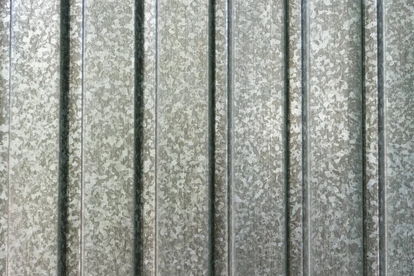 Bølgepap Zink Metal Tekstur Baggrund Galvaniseret Profileret Ark - Stock-foto