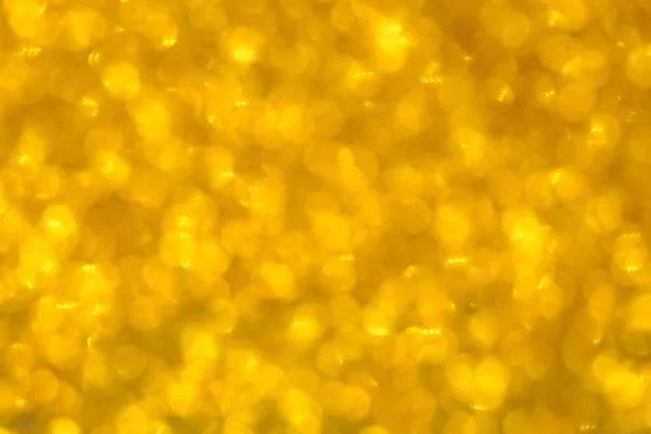 Jemná Zlatá Textura Bokeh Pozadí Rozmazané Žluté Podzimní Pozadí — Stock fotografie