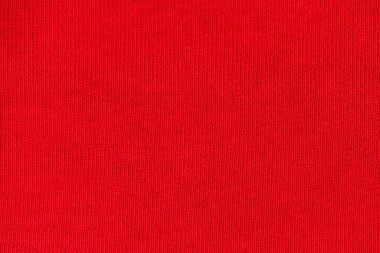 Kırmızı tekstil kumaşının desen arkaplanlı dokusu