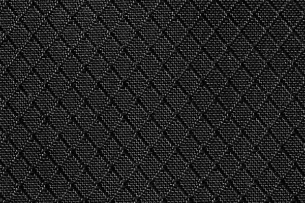 黒プラスチックラフと硬い生地用バッグパターンの背景テクスチャ — ストック写真