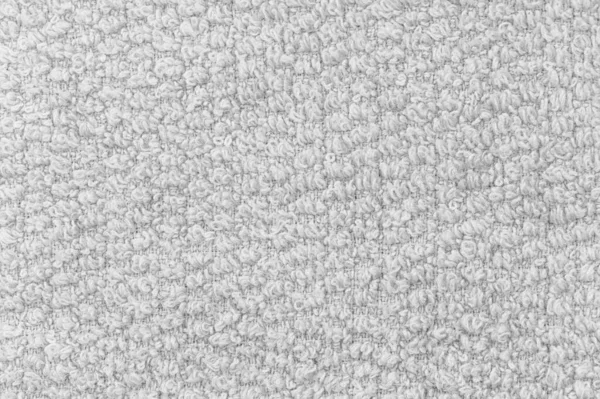 Bianco Texture Naturale Lana Lavorata Maglia Tessuto Materiale Sfondo Tessuto — Foto Stock